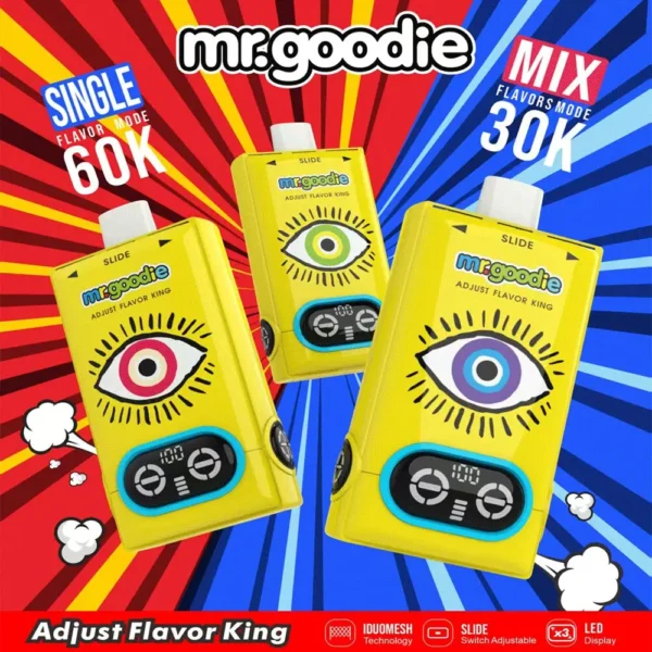 Mr.Goodie Adjust Flavor King 60000 Puffs -
