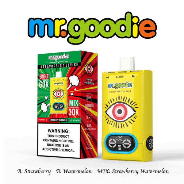 Mr.Goodie Adjust Flavor King 60000 Puffs - Image 3