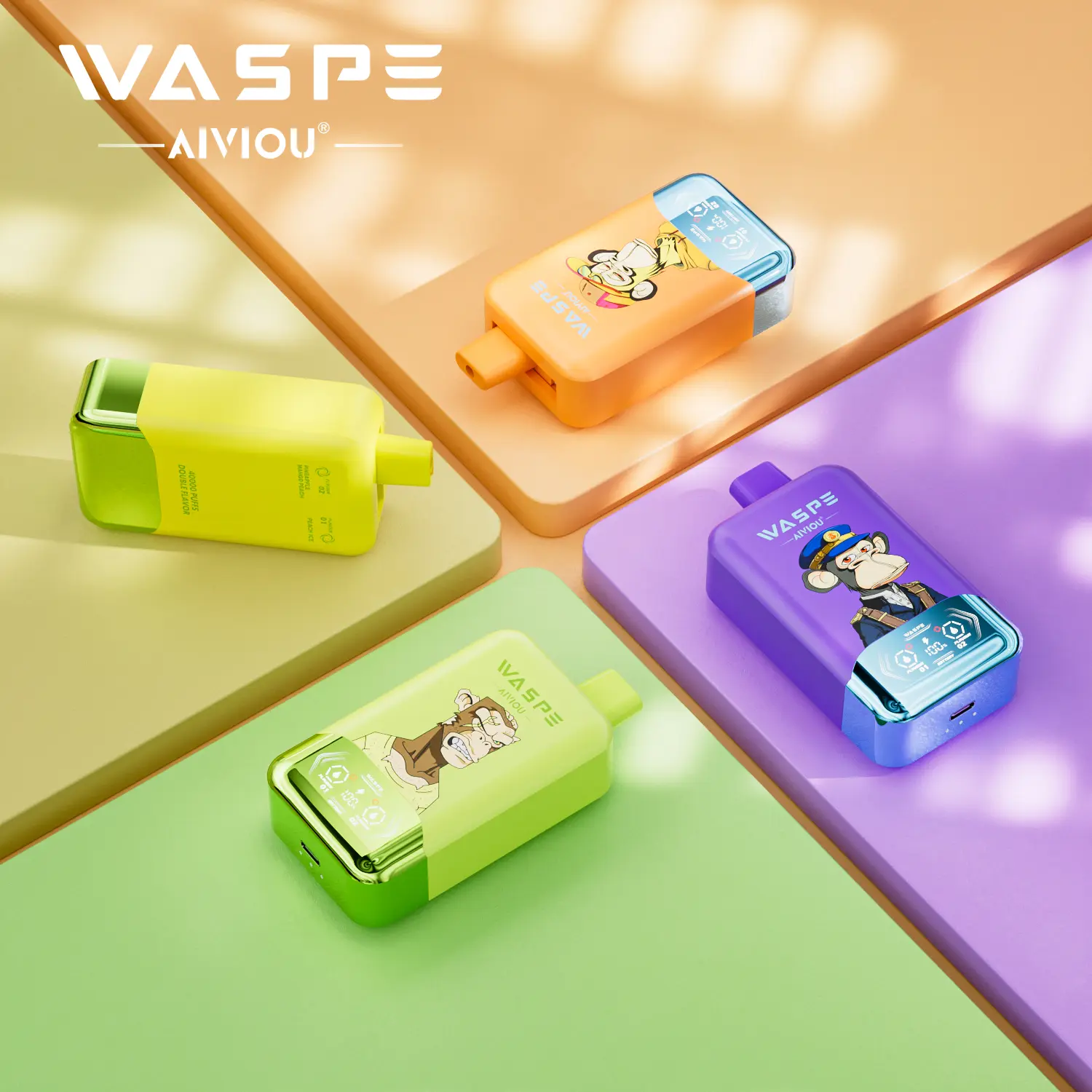 WASPE 40000 Double flavors LCD Disposable Vape - Image 4