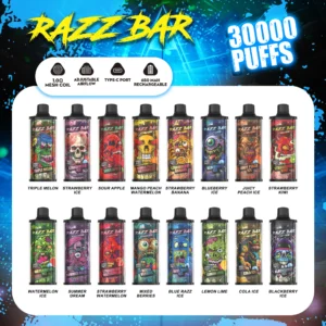 Razz Bar 30000 Puffs disposable vape -