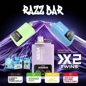 Razz Bar 40000 Puffs dual flavors -
